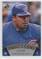 Carlos Zambrano #/299