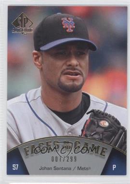 2009 SP Authentic - [Base] - Gold #190 - Johan Santana /299