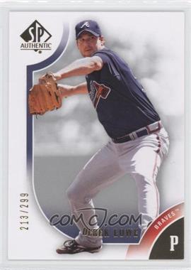 2009 SP Authentic - [Base] - Gold #76 - Derek Lowe /299