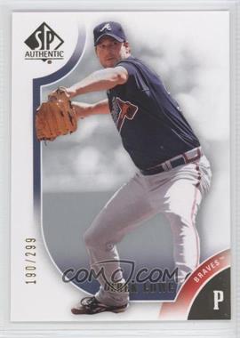 2009 SP Authentic - [Base] - Gold #76 - Derek Lowe /299