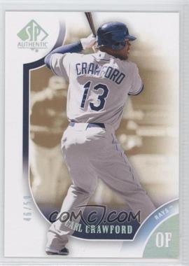 2009 SP Authentic - [Base] - Silver #113 - Carl Crawford /59