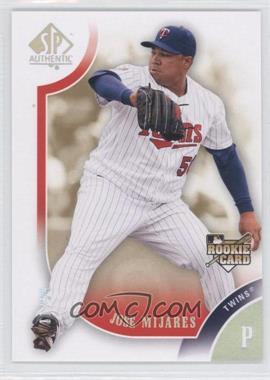 2009 SP Authentic - [Base] - Silver #151 - Jose Mijares /59