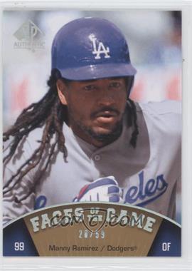 2009 SP Authentic - [Base] - Silver #195 - Manny Ramirez /59