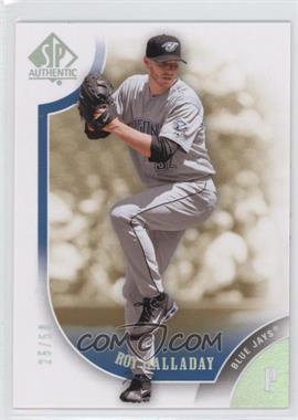 2009 SP Authentic - [Base] - Silver #92 - Roy Halladay /59