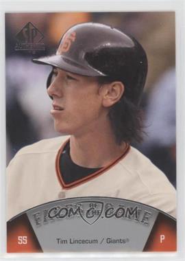 2009 SP Authentic - [Base] #200 - Tim Lincecum