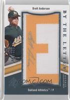 Brett Anderson (Letter E) #/100