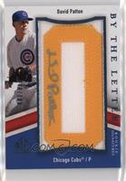 David Patton (Letter O) #/100