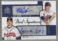Kelly Johnson, James Parr [Noted] #/15