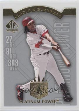 2009 SP Authentic - Platinum Power #PP-57 - Vladimir Guerrero