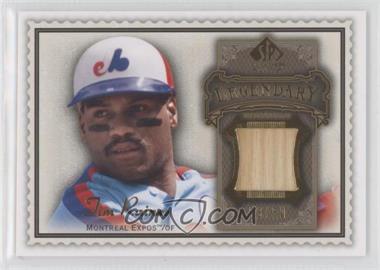 2009 SP Legendary Cuts - Legendary Memorabilia - Brown #LM-TR - Tim Raines /50