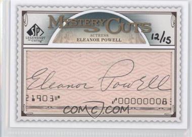 2009 SP Legendary Cuts - Mystery Cuts #LC-ELPO - Eleanor Powell /15