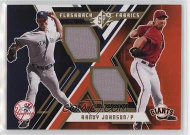 2009 SPx - Flashback Fabrics #FF-RJ - Randy Johnson