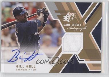 2009 SPx - Game Jersey Autographs #GJA-BH - Bill Hall