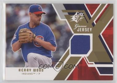 2009 SPx - Game Jersey #GJ-KW - Kerry Wood