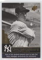 Joe DiMaggio #/425