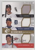 Paul Konerko, Miguel Cabrera, Justin Morneau