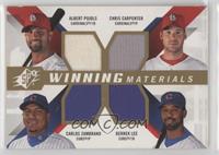 Derrek Lee, Carlos Zambrano, Chris Carpenter, Albert Pujols [EX to NM]