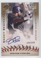 Sweet Beginnings - Dexter Fowler #/699