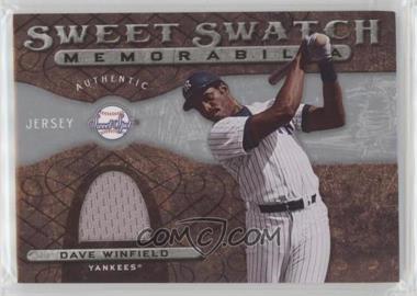 2009 Sweet Spot - Sweet Swatch Memorabilia #SS-DW - Dave Winfield