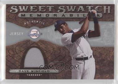 2009 Sweet Spot - Sweet Swatch Memorabilia #SS-DW - Dave Winfield