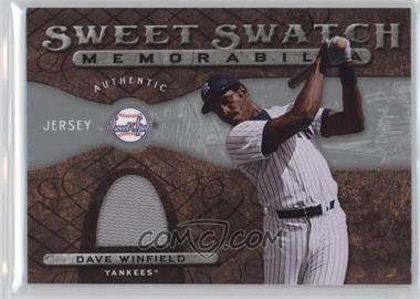 2009 Sweet Spot - Sweet Swatch Memorabilia #SS-DW - Dave Winfield