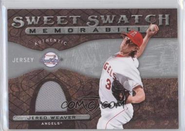 2009 Sweet Spot - Sweet Swatch Memorabilia #SS-JW - Jered Weaver