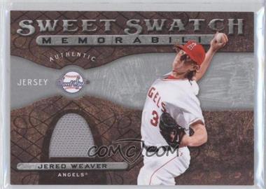2009 Sweet Spot - Sweet Swatch Memorabilia #SS-JW - Jered Weaver