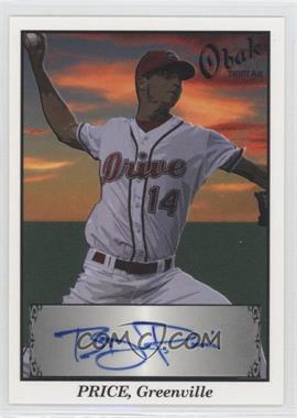 2009 TRISTAR Obak - Autographs - Black #A25 - Bryan Price /50