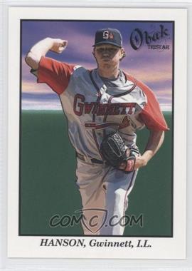 2009 TRISTAR Obak - [Base] - Black #16.3 - Tommy Hanson (Triangle around Number) /50