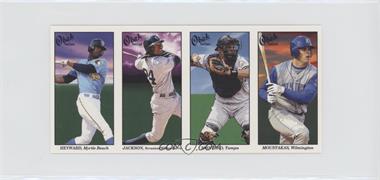 2009 TRISTAR Obak - T212 Minis Strips #11-14 - Jason Heyward, Austin Jackson, Jesus Montero, Mike Moustakas /3600