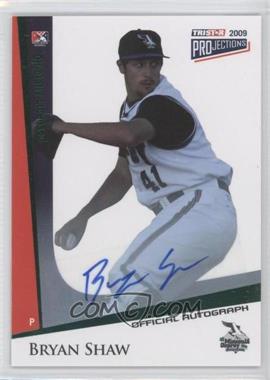 2009 TRISTAR PROjections - [Base] - Green Autographs #201 - Bryan Shaw /50