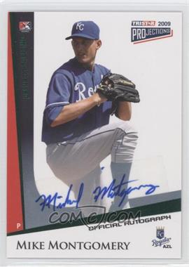 2009 TRISTAR PROjections - [Base] - Green Autographs #250 - Mike Montgomery /50