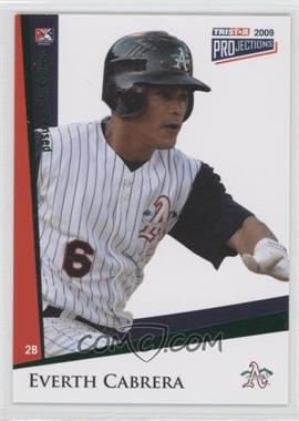2009 TRISTAR PROjections - [Base] - Green #39 - Everth Cabrera /50