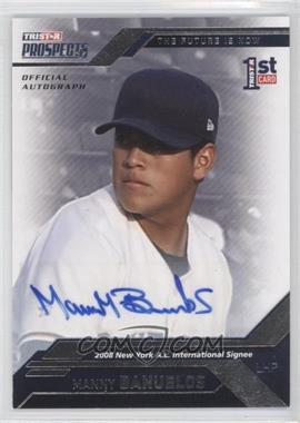 2009 TRISTAR Prospects Plus - [Base] - Autographs #73 - Manny Banuelos /199