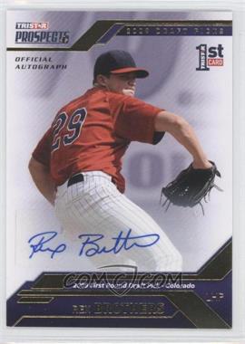 2009 TRISTAR Prospects Plus - [Base] - Gold Autographs #28 - Rex Brothers /50