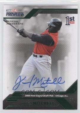 2009 TRISTAR Prospects Plus - [Base] - Green Autographs #18 - Jared Mitchell /25