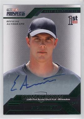 2009 TRISTAR Prospects Plus - [Base] - Green Autographs #21 - Eric Arnett /25