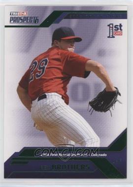 2009 TRISTAR Prospects Plus - [Base] - Green #28 - Rex Brothers /25