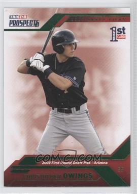 2009 TRISTAR Prospects Plus - [Base] - Green #33 - Chris Owings /25