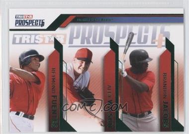 2009 TRISTAR Prospects Plus - [Base] - Green #95 - Draftmates - Reymond Fuentes, Alex Wilson, Brandon Jacobs /25