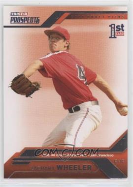 2009 TRISTAR Prospects Plus - [Base] #6 - Zachary Wheeler