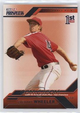 2009 TRISTAR Prospects Plus - [Base] #6 - Zachary Wheeler