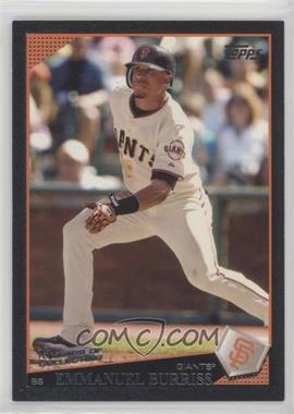 2009 Topps - [Base] - Black #218 - Emmanuel Burriss /58