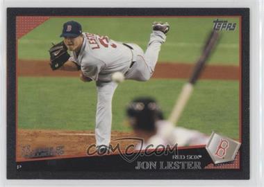 2009 Topps - [Base] - Black #25 - Jon Lester /58