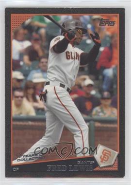 2009 Topps - [Base] - Black #592 - Fred Lewis /58 [EX to NM]