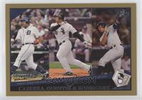 League Leaders - Miguel Cabrera, Carlos Quentin, Alex Rodriguez #/2,009