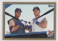 Classic Combos Checklist - Brothers in Arms (Saltalamacchia & Hamilton) #/2,009