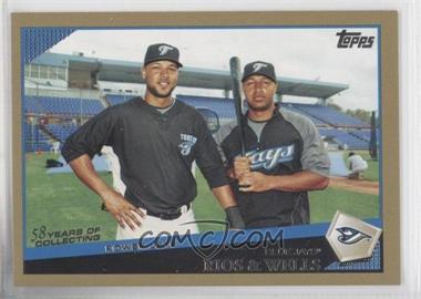 2009 Topps - [Base] - Gold #361 - Classic Combos Checklist - Power Jays (Rios & Wells) /2009