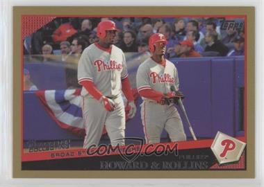 2009 Topps - [Base] - Gold #601 - Classic Combos Checklist - Broad Street Bombers (Howard & Rollins) /2009