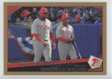 2009 Topps - [Base] - Gold #601 - Classic Combos Checklist - Broad Street Bombers (Howard & Rollins) /2009